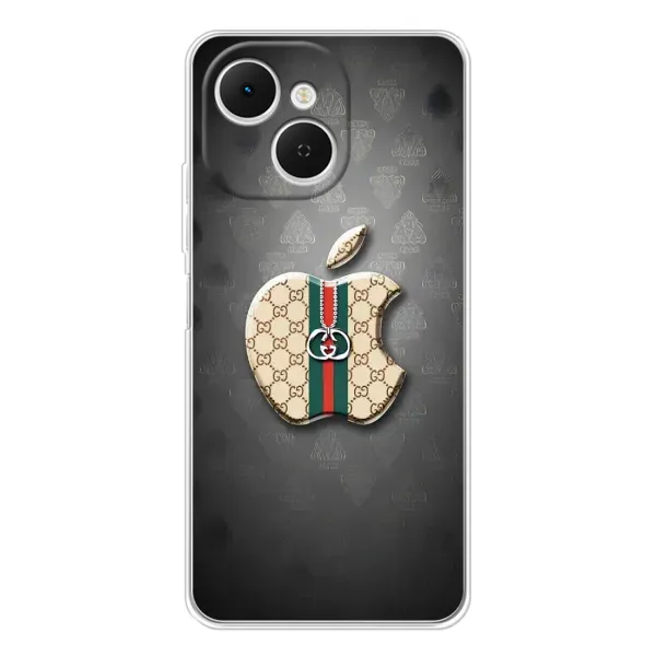 Чехол с принтом «Apple gucci» для TECNO Spark 40C Чехол с принтом «Apple gucci» для TECNO Spark 40C