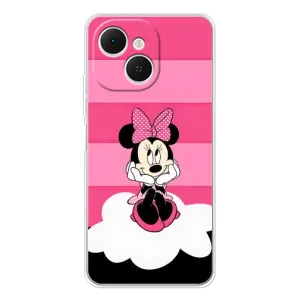 Эксклюзивный чехол для TECNO Spark 40C (AlphaPrint - Мультяшные) (Девочка Maus)
