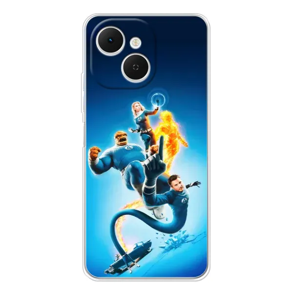 Чехол с принтом «Герои Фантастическая Четверка» для TECNO Spark 40C