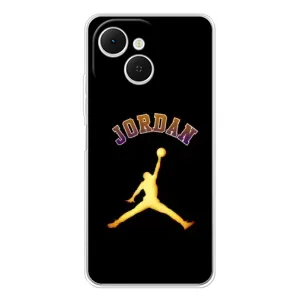 Чехлы для TECNO Spark 40C - с картинкой JORDAN (AlphaPrint) (Jordan Gold)