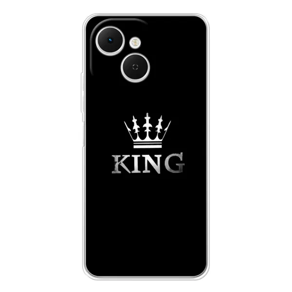 Чехол с принтом «KING» для TECNO Spark 40C Чехол с принтом «KING» для TECNO Spark 40C