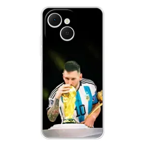 Чехлы для TECNO Spark 40C (Leo чемпион) (AlphaPrint) (Кубок Месси)