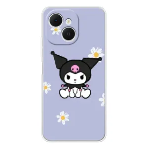 Чехол с кроликом Куроми на TECNO Spark 40C (Куроми в цветах)