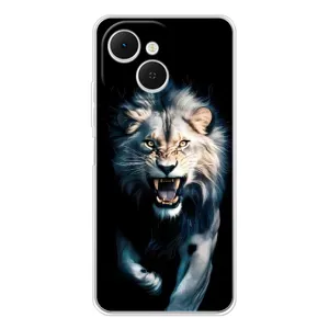 Чехол с принтом «Лев в темноте» для TECNO Spark 40C