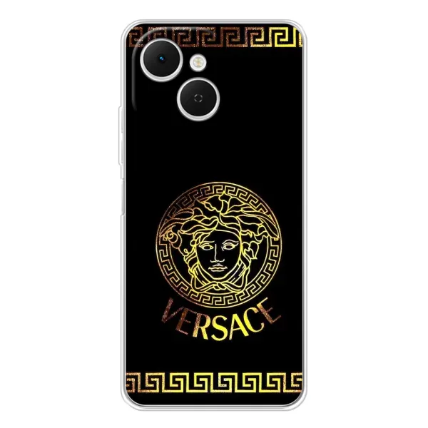 Чехол с принтом «Logo Versace» для TECNO Spark 40C