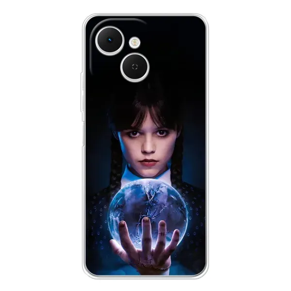 Чохол з принтом «Магічна сфера Венздей» для TECNO Spark 40C Чохол з принтом «Магічна сфера Венздей» для TECNO Spark 40C
