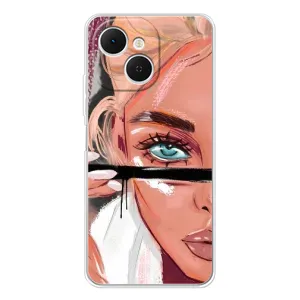 Чохол з принтом «Макіяж» для TECNO Spark 40C