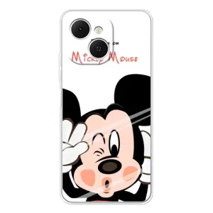 Эксклюзивный чехол для TECNO Spark 40C (AlphaPrint - Мультяшные) (Маус Микки)