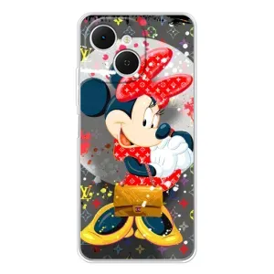 Чехол Disney Mouse TECNO Spark 40C (PREMIUMPrint) (Minni с бантиком)
