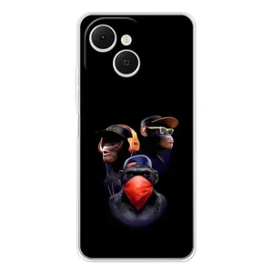Чехол с принтом «Три обезьяны» для TECNO Spark 40C