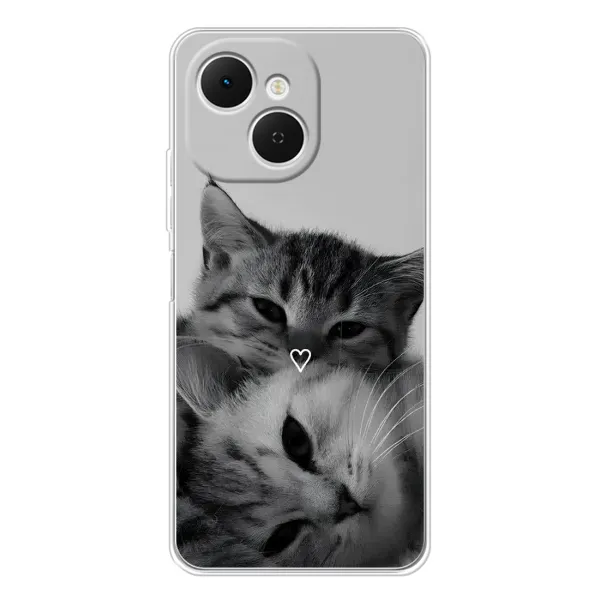 Чохол з принтом «Пара котів» для TECNO Spark 40C Чохол з принтом «Пара котів» для TECNO Spark 40C