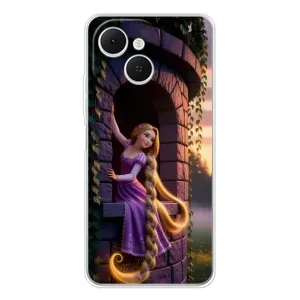 Чохол Рапунцель для TECNO Spark 40C (Рапунцель на вежі)