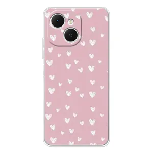 Чохол з розовим принтом для TECNO Spark 40C