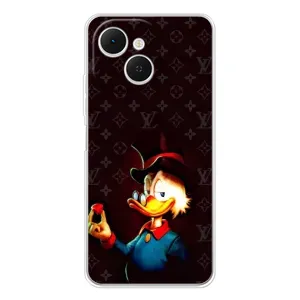 Чехли для TECNO Spark 40C - Скрудж МакДак Louis Vuitton (PREMIUMPrint) (Скрудж з ботліантом)