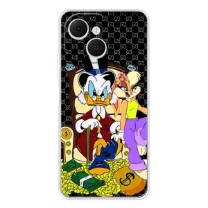 Чехли для TECNO Spark 40C - Скрудж МакДак Louis Vuitton (PREMIUMPrint) (Стильна Утка)