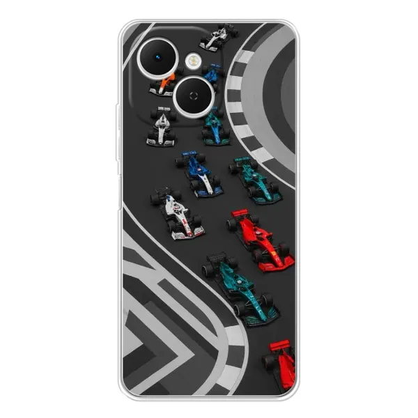 Чохол з принтом «Траса Ф1» для TECNO Spark 40C
