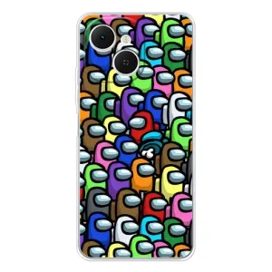 Чехол Амонг Ас для TECNO Spark 40C (AlphaPrint) (Убит)