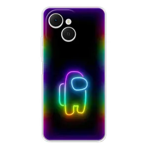 Чехол Амонг Ас для TECNO Spark 40C (AlphaPrint) (Яркий скин)