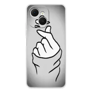 Чохол з принтом для TECNO Spark 40C (AlphaPrint - Знак сердечка)