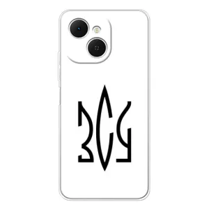 Чехлы для TECNO Spark 40C Укр. Символика (AlphaPrint) (ЗСУ герб)