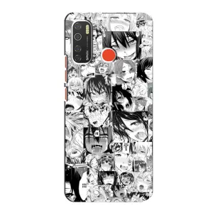Чехол с принтом «Ahegao manga» для TECNO Spark 5 Pro