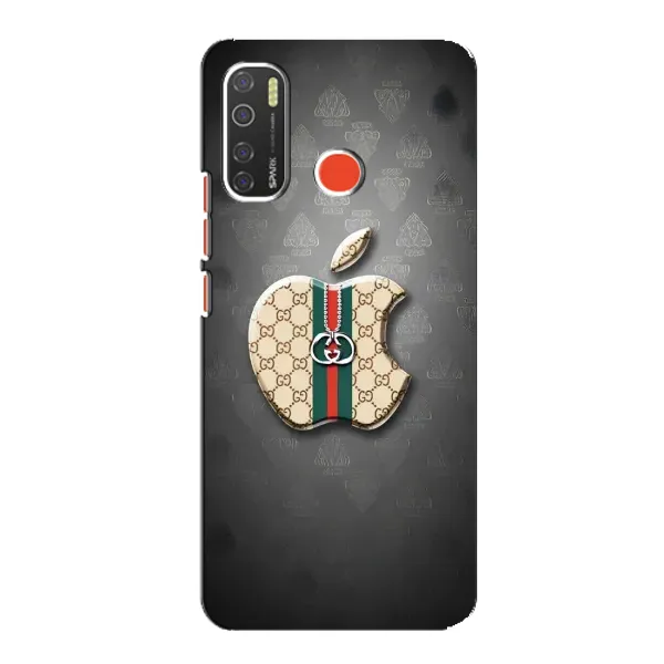 Чохол з принтом «Apple gucci» для TECNO Spark 5 Pro Чохол з принтом «Apple gucci» для TECNO Spark 5 Pro