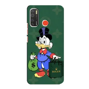 Чехли для TECNO Spark 5 Pro - Скрудж МакДак Louis Vuitton (PREMIUMPrint) (Богата Утка)