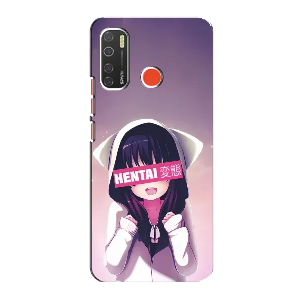 Чехол с принтом «Hentai chan» для TECNO Spark 5 Pro