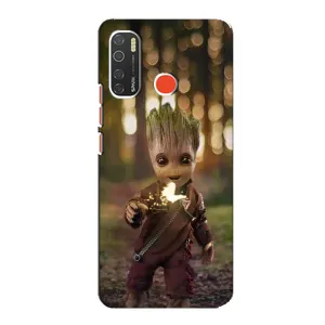 Чохол з принтом «I am Groot» для TECNO Spark 5 Pro