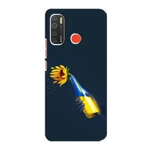 Чехол для Патриота Украины TECNO Spark 5 Pro - (AlphaPrint) (Коктейль молотова)