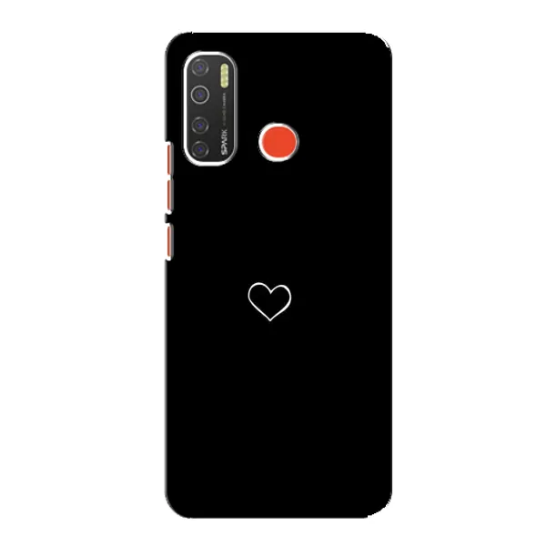 Чехол с принтом «Маленькое сердечко» для TECNO Spark 5 Pro