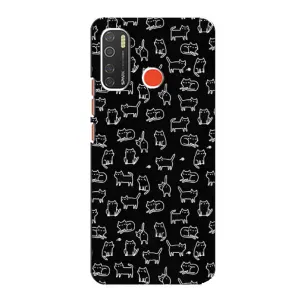 Чохол з принтом для TECNO Spark 5 Pro (AlphaPrint) Модні коти (Маленькі котики)
