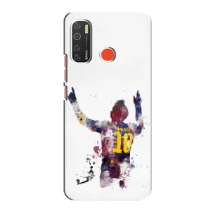 Чехлы Месси для TECNO Spark 5 Pro (AlphaPrint) (Messi Barca)
