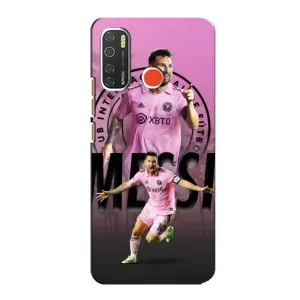 Чохли для ТЕКНО Спарк 5 Про - Лео Мессі Маямі (Messi Miami)