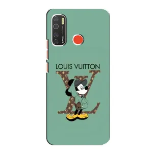 Чехлы Луи Витон для TECNO Spark 5 Pro (AlphaPrint - LOUIS VUITTON) (Микки Маус LV)