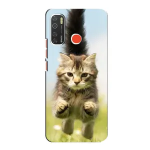 Чохли з Котиками для TECNO Spark 5 Pro (VPrint) (Прижок кота)