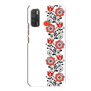 Чехол для Патриота Украины TECNO Spark 5 Pro - (AlphaPrint) (Яркая вишиванка)