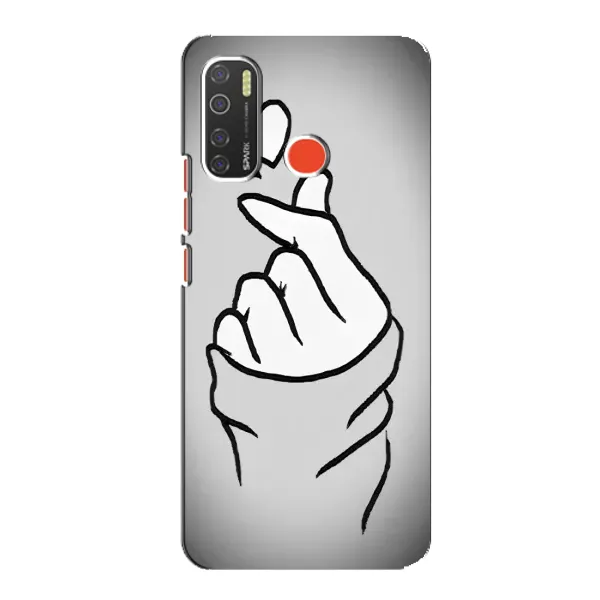 Чохол з принтом «Значок Love» для TECNO Spark 5 Pro Чохол з принтом «Значок Love» для TECNO Spark 5 Pro