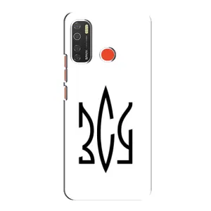 Чехлы для TECNO Spark 5 Pro  Укр. Символика (AlphaPrint) (ЗСУ герб)