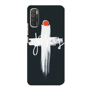 Християнські Чохли для TECNO Spark 5 (AlphaPrint) (Ісус)