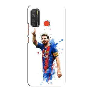 Чехлы Месси для TECNO Spark 5 (AlphaPrint) (Лео Месси)
