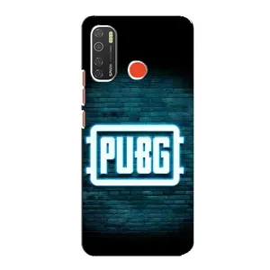 Чеjхол PUBG для ТЕКНО Спарк 5 (AlphaPrint) (Лого PUBG)