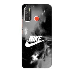 Чехол для TECNO Spark 5 - с принтом Найк (AlphaPrint) (Лого Найк)