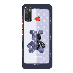 Круті Чохли Луі Віттон для TECNO Spark 5 (AlphaPrint) (Медведик LV)