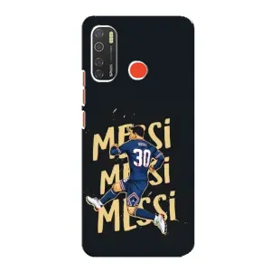 Чохли для TECNO Spark 5 (Leo чемпіон) (AlphaPrint) (Messi ПСЖ)