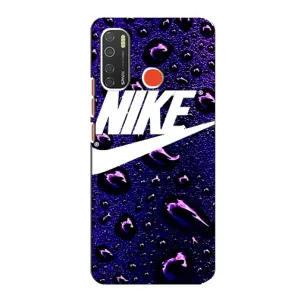 Чехол для TECNO Spark 5 - с принтом Найк (AlphaPrint) (Найк принт)