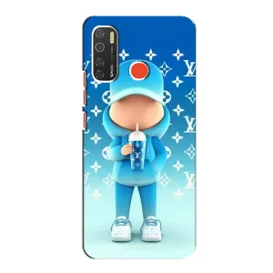 Круті Чохли Луі Віттон для TECNO Spark 5 (AlphaPrint) (Хлопець LV)