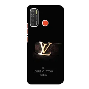 Чехлы Луи Витон для TECNO Spark 5 (AlphaPrint - LOUIS VUITTON) (ремешок LV)