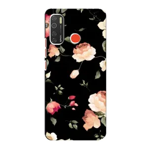Чехлы с Цветами для TECNO Spark 5 (VPrint) (Розочки)
