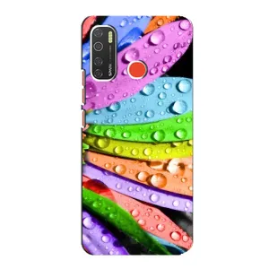 Чехлы (ART) Цветы на TECNO Spark 5 (VPrint) (Семиквітка)